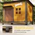 PawHut Outdoor Hundehütte PawHut Outdoor Hundehütte