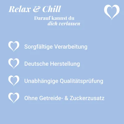 LEO LÖWENHERZ Relax and Chill 370g  Beruhigungsleckerlis für Hunde