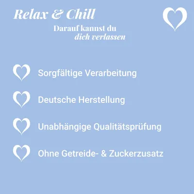 LEO LÖWENHERZ Relax and Chill 370g Beruhigungsleckerlis für Hunde LEO LÖWENHERZ Relax and Chill 370g Beruhigungsleckerlis für Hunde