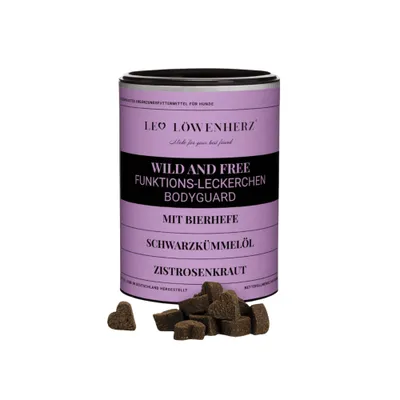 LEO LÖWENHERZ Wild and Free 370g Hundeleckerli mit Bierhefe & Zistrose