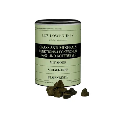 LEO LÖWENHERZ Gras und Minerals 370g Hundeergänzungsfutter