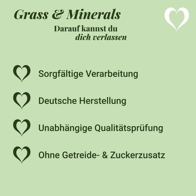 LEO LÖWENHERZ Gras und Minerals 370g Hundeergänzungsfutter