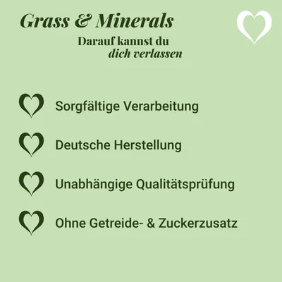 LEO LÖWENHERZ Gras und Minerals 370g Hundeergänzungsfutter LEO LÖWENHERZ Gras und Minerals 370g Hundeergänzungsfutter