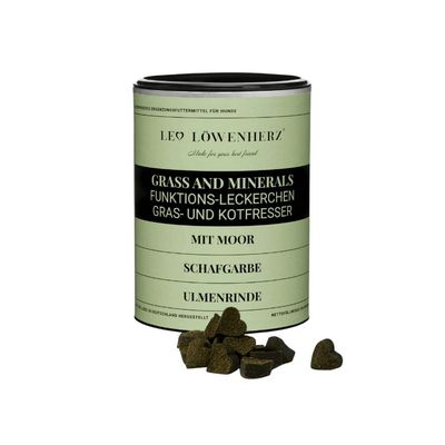 LEO LÖWENHERZ Gras und Minerals 370g Hundeergänzungsfutter