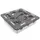 L 30 x B 30 x H 7.5 cm - grau