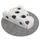 L 30 x B 30 x H 6.5 cm - grau