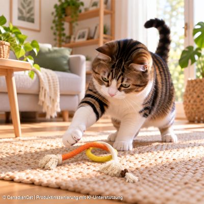 Canadian Cat Company Katzenspielzeug aus Naturseil Spielseil