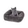 L 51 x B 46 x H 15 cm - Gr. S / anthrazit