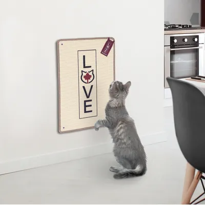 Canadian Cat Company Kratzteppich für Katzen mit Wandbefestigung