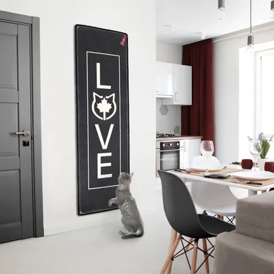 Canadian Cat Company Kratzteppich für Katzen mit Wandbefestigung