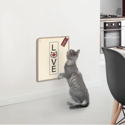 Canadian Cat Company Kratzteppich für Katzen mit Wandbefestigung