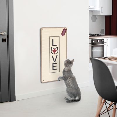 Canadian Cat Company Kratzteppich für Katzen mit Wandbefestigung