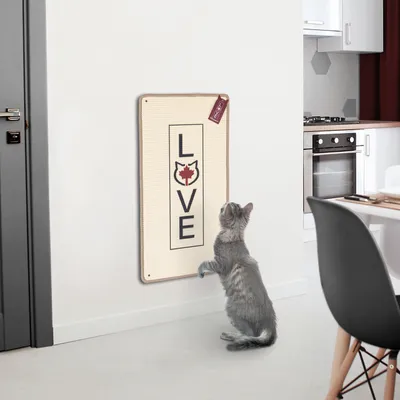 Canadian Cat Company Kratzteppich für Katzen mit Wandbefestigung