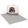 L 90 x B 70 x H 0.7 cm - grau