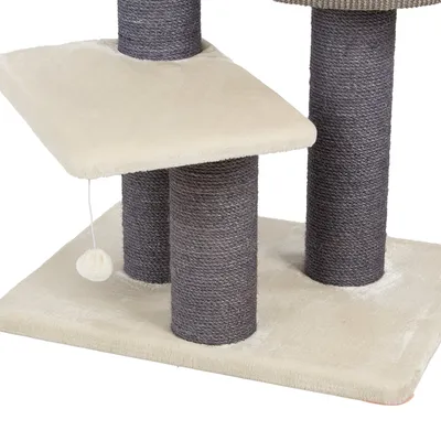 Canadian Cat Company Kratzbaum COONY 130 mit dicken Sisalsäulen Canadian Cat Company Kratzbaum COONY 130 mit dicken Sisalsäulen