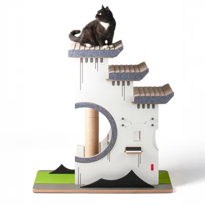 Canadian Cat Company Kratzmöbel CHÀTEAU TATZBERG Kletterturm Canadian Cat Company Kratzmöbel CHÀTEAU TATZBERG Kletterturm