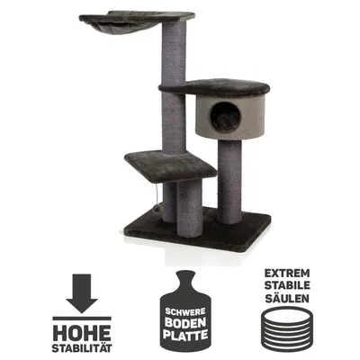 Canadian Cat Company Kratzbaum COONY 130 mit dicken Sisalsäulen Canadian Cat Company Kratzbaum COONY 130 mit dicken Sisalsäulen