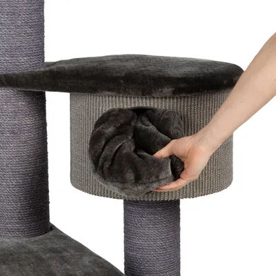 Canadian Cat Company Kratzbaum COONY 130 mit dicken Sisalsäulen Canadian Cat Company Kratzbaum COONY 130 mit dicken Sisalsäulen