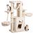 L 50 x B 178 x H 157 cm - beige