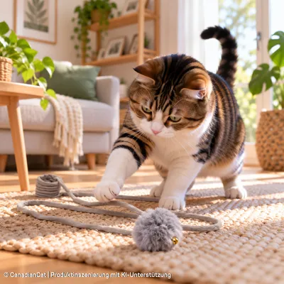 Canadian Cat Company Katzenspielzeug Flex-Schlange aus Plüsch für die Wand Canadian Cat Company Katzenspielzeug Flex-Schlange aus Plüsch für die Wand