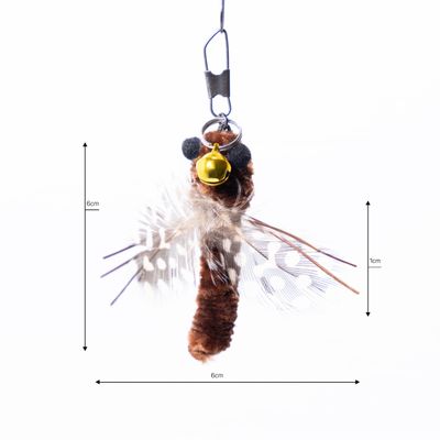 Canadian Cat Company Katzenangel-Anhänger kleine Libelle