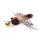 L 6 x B 6 x H 1 cm - braun
