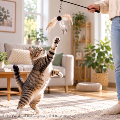Canadian Cat Company Katzenangel-Anhänger