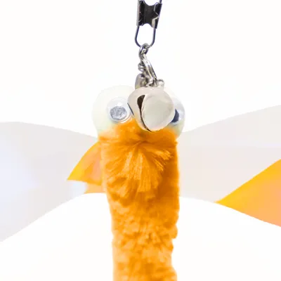 Canadian Cat Company Katzenspielzeug Katzenangel-Anhänger Fliegender Wurm Canadian Cat Company Katzenspielzeug Katzenangel-Anhänger Fliegender Wurm