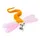 L 18 x B 15 x H 1 cm - orange