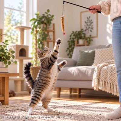 Canadian Cat Company Katzenangel-Anhänger Garnele Ebi Tempura