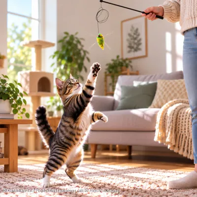 Canadian Cat Company Katzenangel-Anhänger