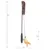 Canadian Cat Company Katzenangel mit Fellstück und Federanhang XL Canadian Cat Company Katzenangel mit Fellstück und Federanhang XL