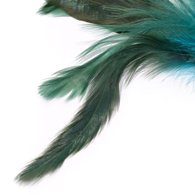 Canadian Cat Company Katzenangel-Anhänger Feder mit Glöckchen