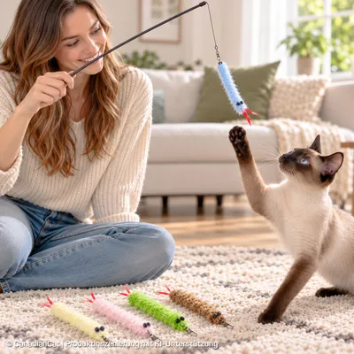 Canadian Cat Company Katzenangel-Anhänger Garnele Ebi Tempura