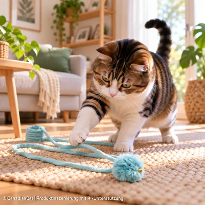 Canadian Cat Company Katzenspielzeug Flex-Schlange aus Plüsch für die Wand Canadian Cat Company Katzenspielzeug Flex-Schlange aus Plüsch für die Wand