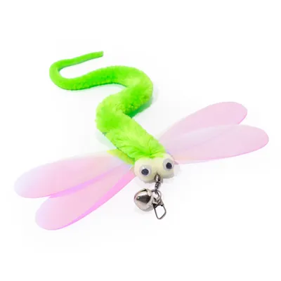 Canadian Cat Company Katzenspielzeug Katzenangel-Anhänger Fliegender Wurm Canadian Cat Company Katzenspielzeug Katzenangel-Anhänger Fliegender Wurm
