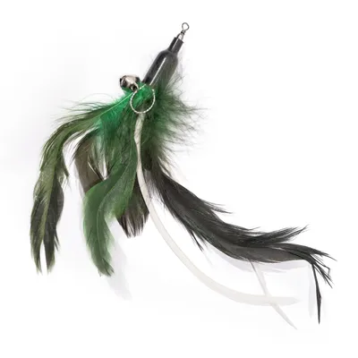 Canadian Cat Company Katzenangel-Anhänger Feder mit Glöckchen Canadian Cat Company Katzenangel-Anhänger Feder mit Glöckchen