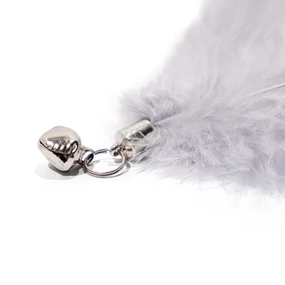 Canadian Cat Company Katzenangel-Anhänger Feder mit Glöckchen Canadian Cat Company Katzenangel-Anhänger Feder mit Glöckchen