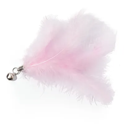 Canadian Cat Company Katzenangel-Anhänger Feder mit Glöckchen Canadian Cat Company Katzenangel-Anhänger Feder mit Glöckchen