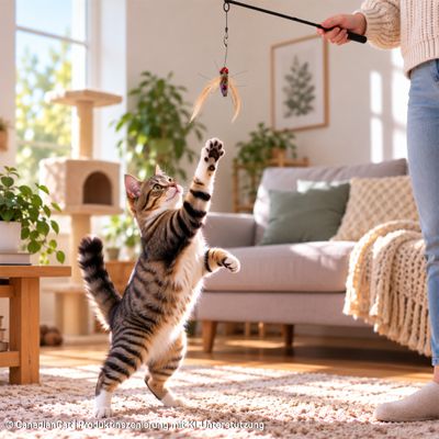 Canadian Cat Company Katzenangel-Anhänger