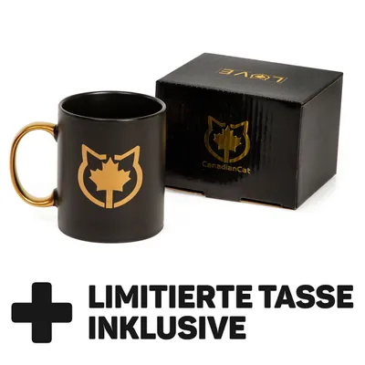 Canadian Cat Company Kratzbrett SATELLITE 2.0 & LOVE-Tasse