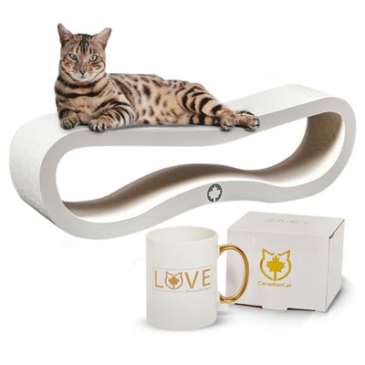 Canadian Cat Company Kratzbrett Set ORBIT 2.0 & LOVE-Tasse
