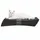 L 24 x B 76 x H 15 cm - schwarz