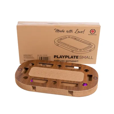 Canadian Cat Company Katzenspielplatz PLAYPLATE mit Kratzpappe Canadian Cat Company Katzenspielplatz PLAYPLATE mit Kratzpappe