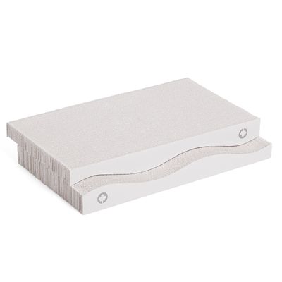 Canadian Cat Company Kratzblock aus zwei Kratzwellen 2 in 1 Kratzpappe