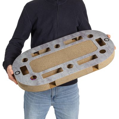 Canadian Cat Company Katzenspielplatz PLAYPLATE mit Kratzpappe