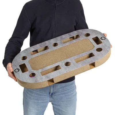 Canadian Cat Company Katzenspielplatz PLAYPLATE mit Kratzpappe Canadian Cat Company Katzenspielplatz PLAYPLATE mit Kratzpappe
