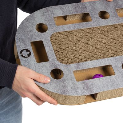 Canadian Cat Company Katzenspielplatz PLAYPLATE mit Kratzpappe
