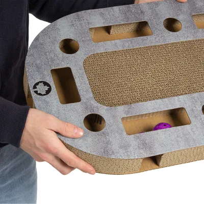 Canadian Cat Company Katzenspielplatz PLAYPLATE mit Kratzpappe Canadian Cat Company Katzenspielplatz PLAYPLATE mit Kratzpappe