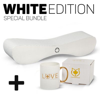 Canadian Cat Company Kratzbrett SATELLITE 2.0 & LOVE-Tasse